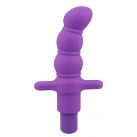 Фиолетовый мини-вибратор Frisky Flex Vibe - 11,9 см.